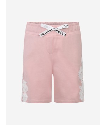 Simonetta Shorts With Embroidered Lace en ligne des produits 