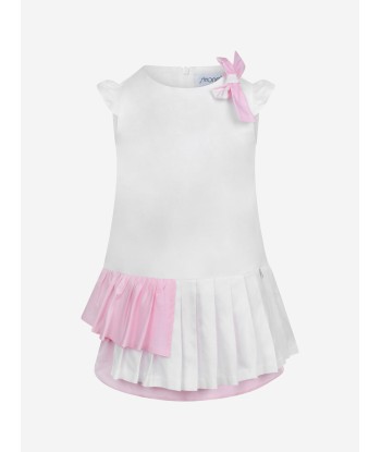 Simonetta White & Pink Dress français