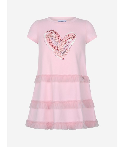 Simonetta Embellished Heart Dress le des métaux précieux