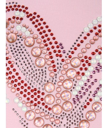 Simonetta Embellished Heart Dress le des métaux précieux