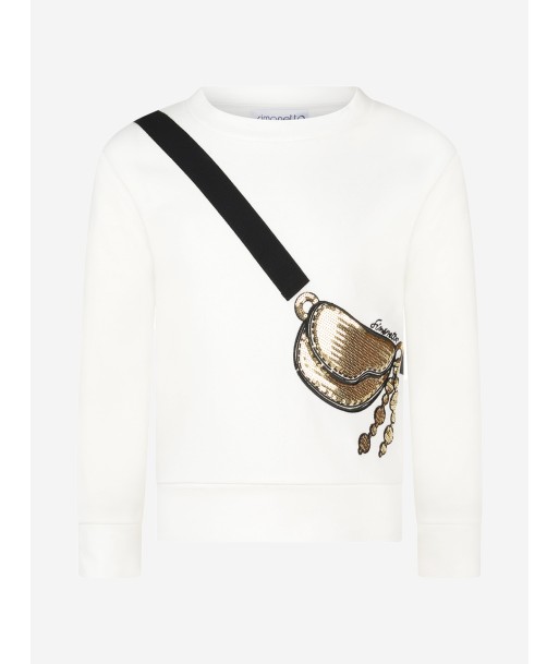 Simonetta  & Gold Sequin Bag Sweater votre