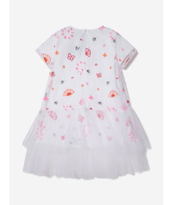 Simonetta Girls Multi Print Layered Dress en linge