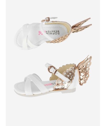 Sophia Webster Girls Leather Evangeline Butterfly Sandals acheter en ligne