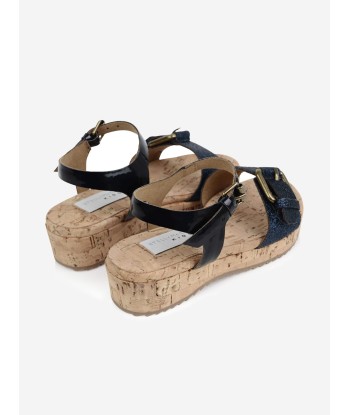 Stella McCartney Girls Glitter Linda Sandals Livraison rapide