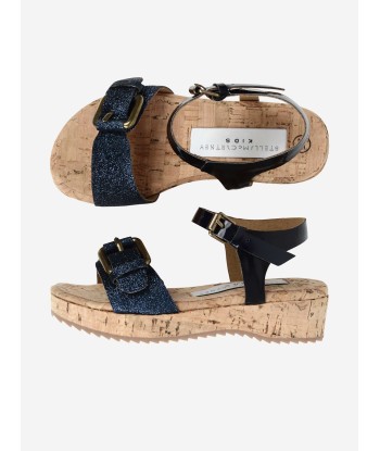 Stella McCartney Girls Glitter Linda Sandals Livraison rapide