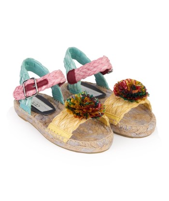 Stella McCartney Girls Rafia Sandals offre 