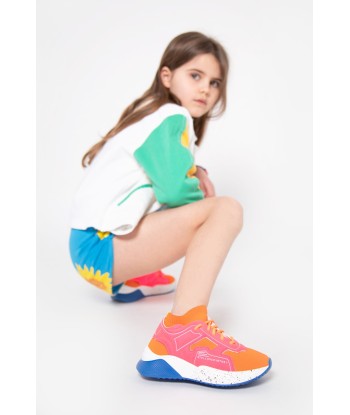 Stella McCartney Girls Logo Sock Trainers basket pas cher