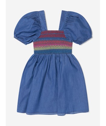 Stella McCartney Girls Cotton Chambray Dress acheter