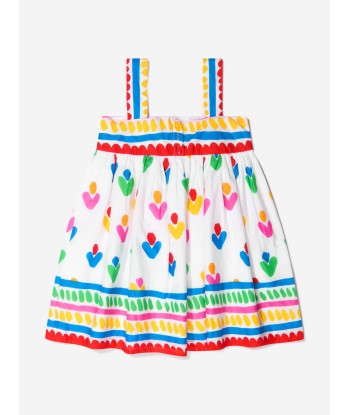 Stella McCartney Girls Cotton Voile Flower Sun Dress de la marque