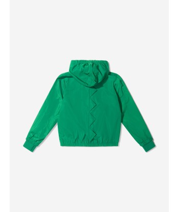 Stella McCartney Boys Showerproof Hooded Crocodile Jacket Voir les baskets