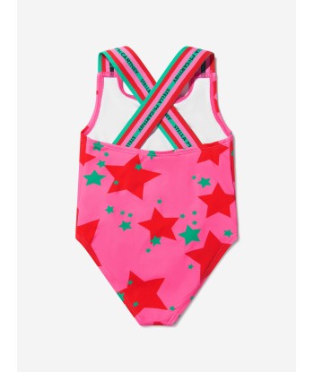 Stella McCartney Girls Star Print Swimsuit With Tassels à prix réduit toute l'année