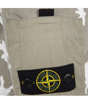 Stone Island Junior Boys Shorts - Camouflage Cotton Shorts 50-70% off 