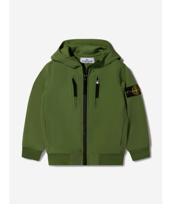 Stone Island Junior Boys Hooded Zip Up Jacket Découvrez la collection