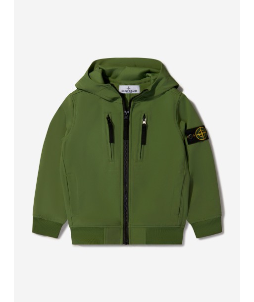 Stone Island Junior Boys Hooded Zip Up Jacket Découvrez la collection