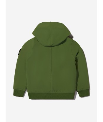 Stone Island Junior Boys Hooded Zip Up Jacket Découvrez la collection