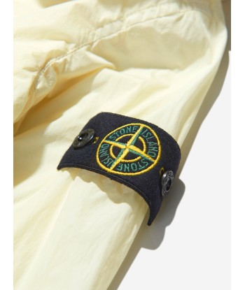 Stone Island Junior Boys Showerproof Hooded Zip Up Jacket pas cheres