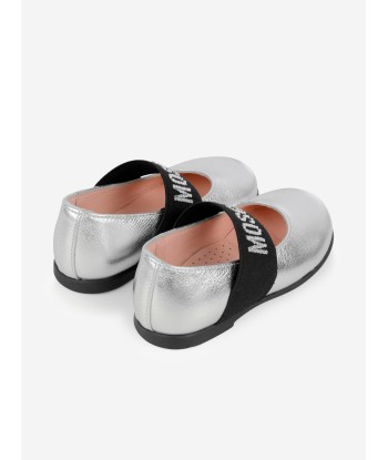 Moschino Girls Shoes - Leather Mary Jane Shoes du meilleur 