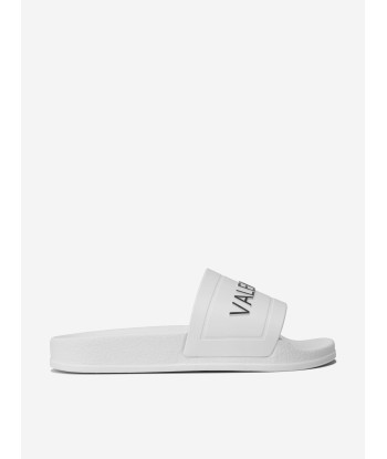 Valentino Unisex PVC Logo Sliders ou a consommer sur place