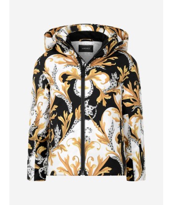 Versace Boys Black & Gold Jacket 50% de réduction en Octobre 2024