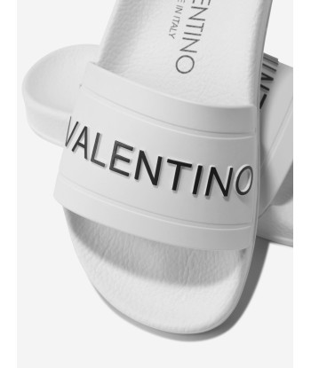 Valentino Unisex PVC Logo Sliders ou a consommer sur place