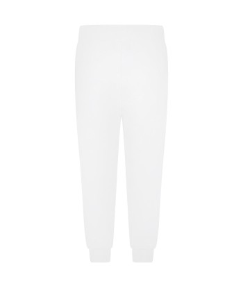 Versace Girls Ivory Cotton Joggers Paris Déstockage Promo