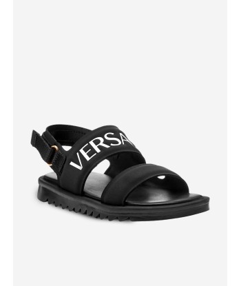 Versace Girls Logo Sandals basket pas cher