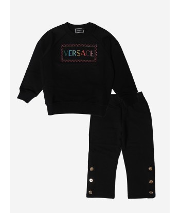 Versace Girls DiamantÃ© Logo Tracksuit chez Cornerstreet bien 