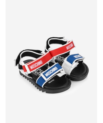 Moschino Boys Sandals - Logo Strap Sandals votre