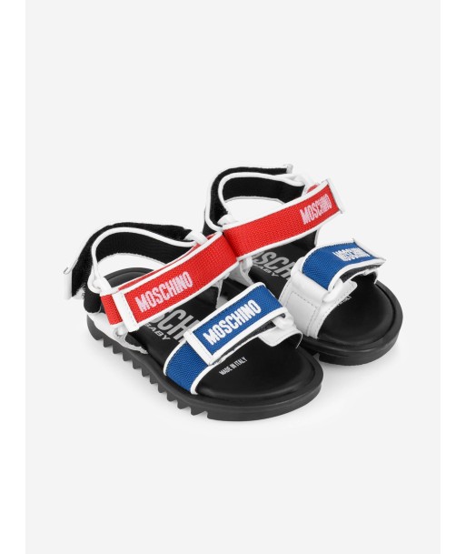 Moschino Boys Sandals - Logo Strap Sandals votre