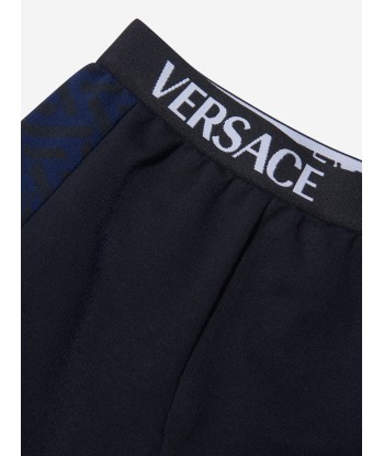 Versace Baby Boys Cotton La Greca Signature Print Joggers outlet