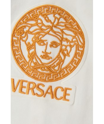 Versace Baby Unisex Cotton Jersey Medusa Logo Babygrow pas cher chine