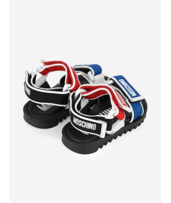 Moschino Boys Sandals - Logo Strap Sandals votre