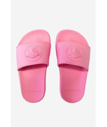 Versace Unisex Rubber Medusa Logo Sliders Toutes les collections ici