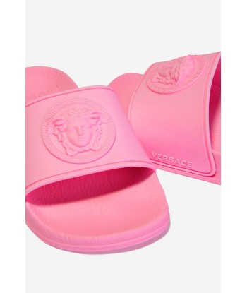 Versace Unisex Rubber Medusa Logo Sliders Toutes les collections ici