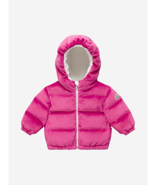 Moncler Enfant Baby Girls Down Padded Daos Jacket in Pink store