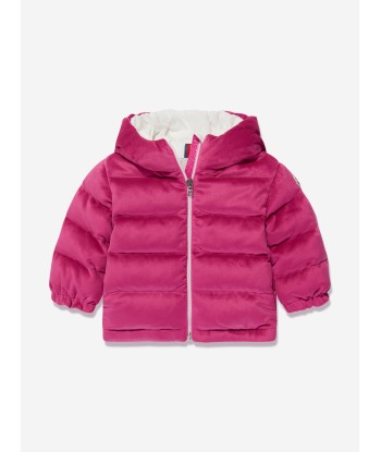 Moncler Enfant Baby Girls Down Padded Daos Jacket in Pink store