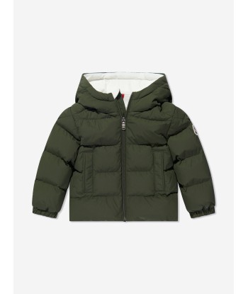 Moncler Enfant Baby Boys Down Padded Eric Jacket in Green prix