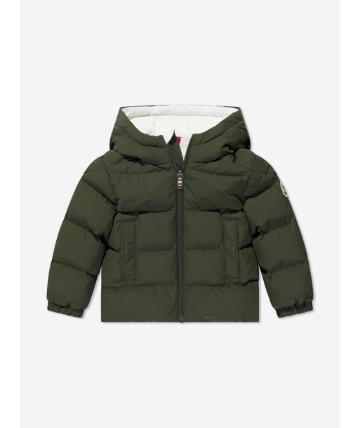 Moncler Enfant Baby Boys Down Padded Eric Jacket in Green prix