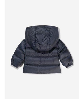 Moncler Enfant Baby Boys Down Padded Eduard Jacket in Navy de technologie