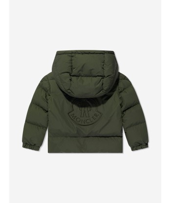 Moncler Enfant Baby Boys Down Padded Eric Jacket in Green prix