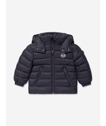 Moncler Enfant Baby Down Padded Jules in Navy du meilleur 