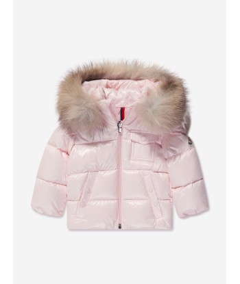 Moncler Enfant Baby Girls Down Padded K2 Jacket in Pink Comment ça marche