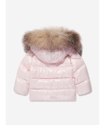 Moncler Enfant Baby Girls Down Padded K2 Jacket in Pink Comment ça marche