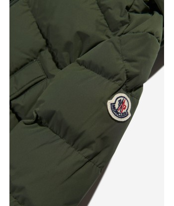 Moncler Enfant Baby Boys Down Padded Eric Jacket in Green prix