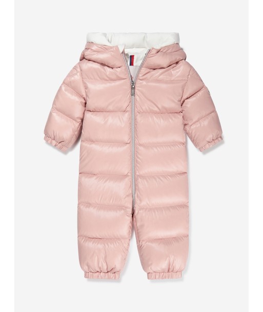 Moncler Enfant Baby Girls Down Padded Samian Snowsuit in Pink les ligaments