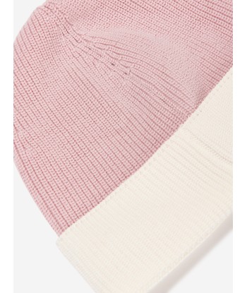 Moncler Enfant Baby Girls Beanie Hat in Pink en ligne des produits 