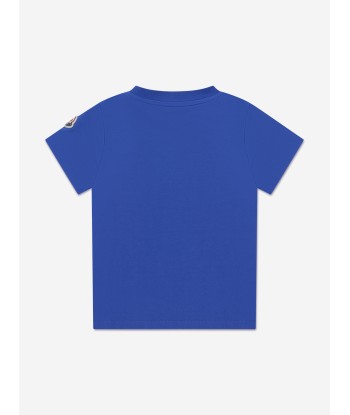 Moncler Enfant Baby Boys Logo T-Shirt in Blue votre