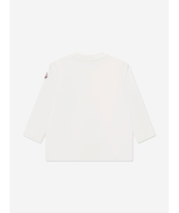 Moncler Enfant Baby Boys Long Sleeve Logo T-Shirt in Ivory s'inspire de l'anatomie humaine