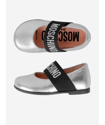 Moschino Girls Shoes - Leather Mary Jane Shoes du meilleur 