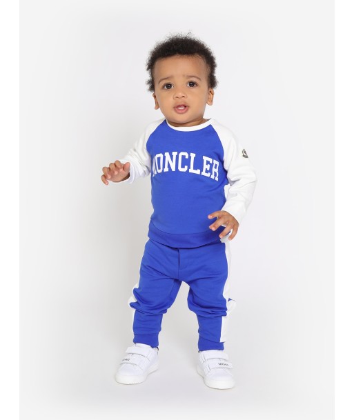 Moncler Enfant Baby Boys Logo Tracksuit in Blue outlet